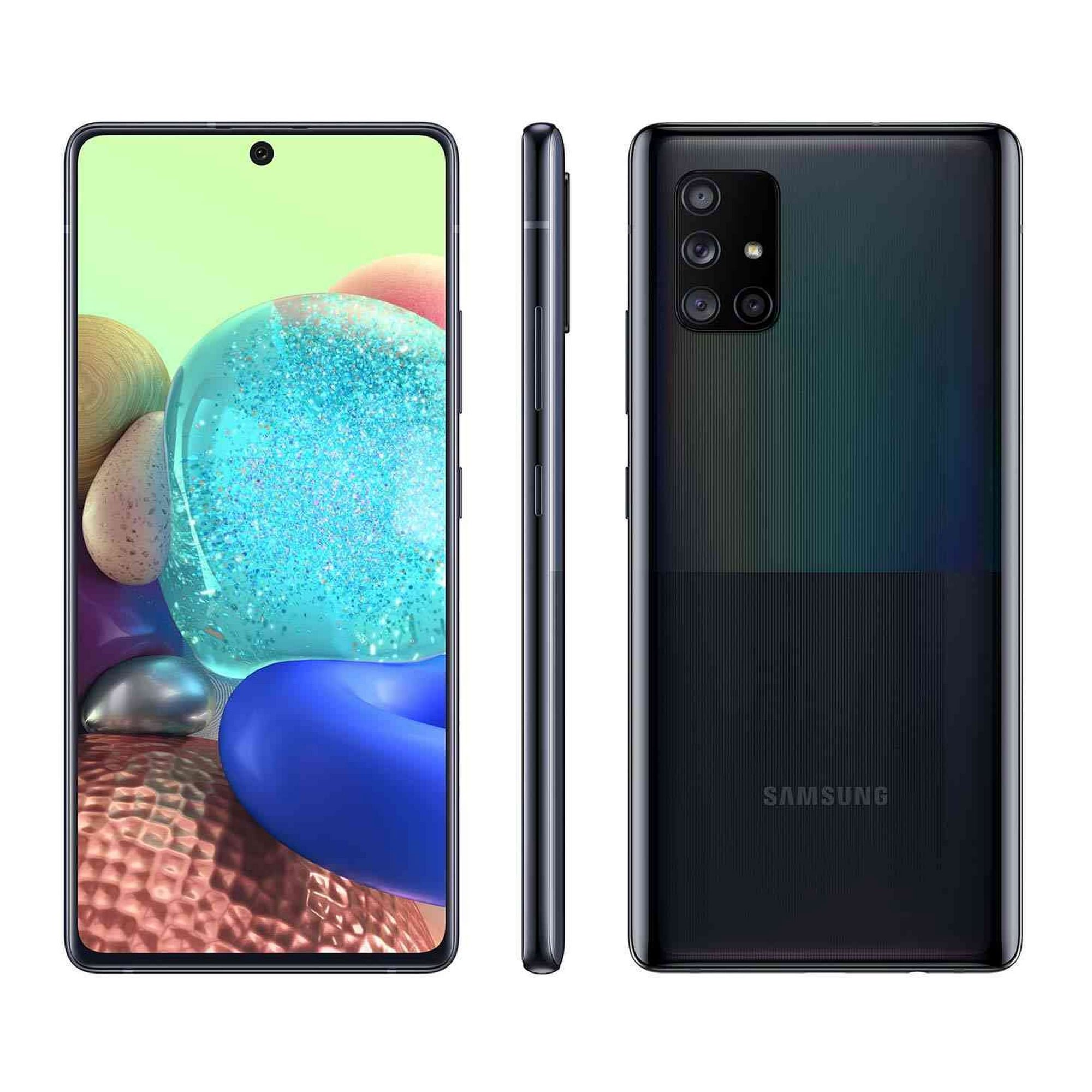 Pre-Owned Used Samsung Galaxy A71 5G A716U 128GB Black (AT&T Only) 6.7" Smartphone