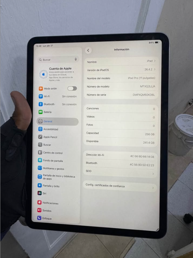 iPad Pro 11, 256GB LTE