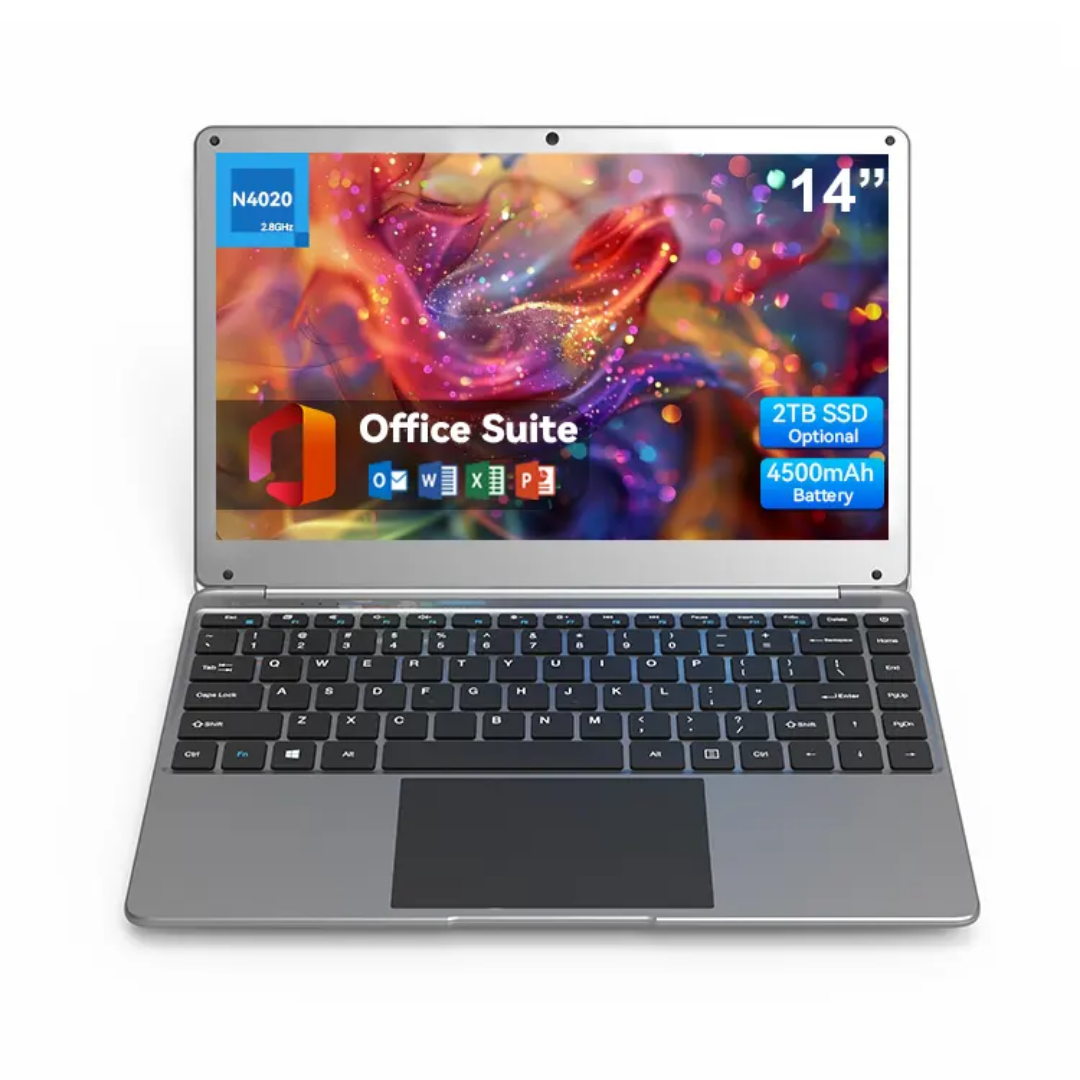 8GB/256GB Personal & Home Laptop 14 Inch — Brand New Portable Computer