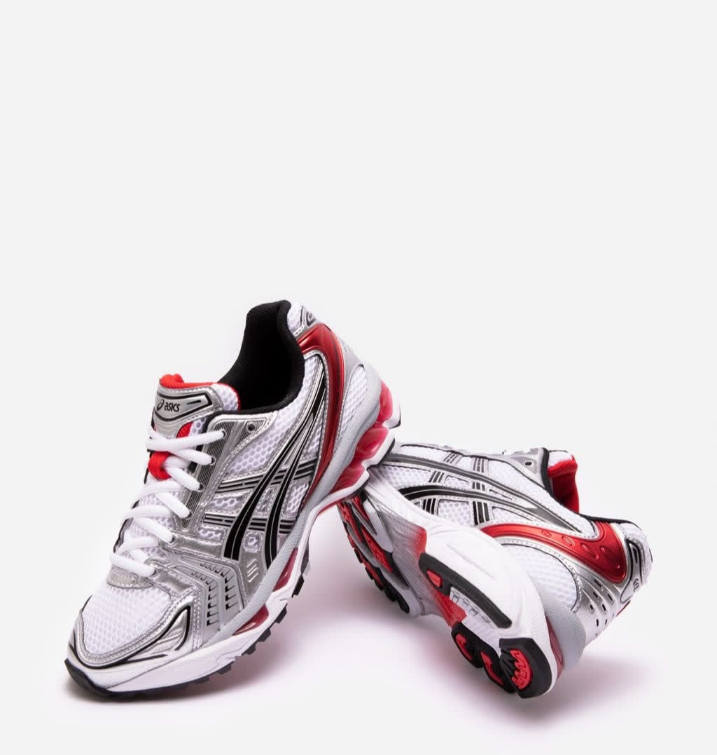Asics Gel-Kayano 14 "WHITE CLASSIC RED "
